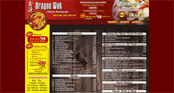 Desktop Screenshot of dragonwokchinesefood.com